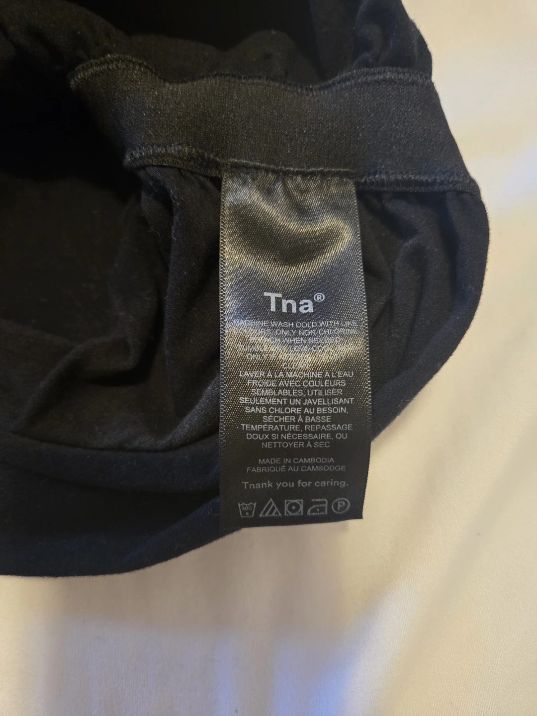 TNA Malibu Ruched Tank Dress Black XS/TP - photo 4