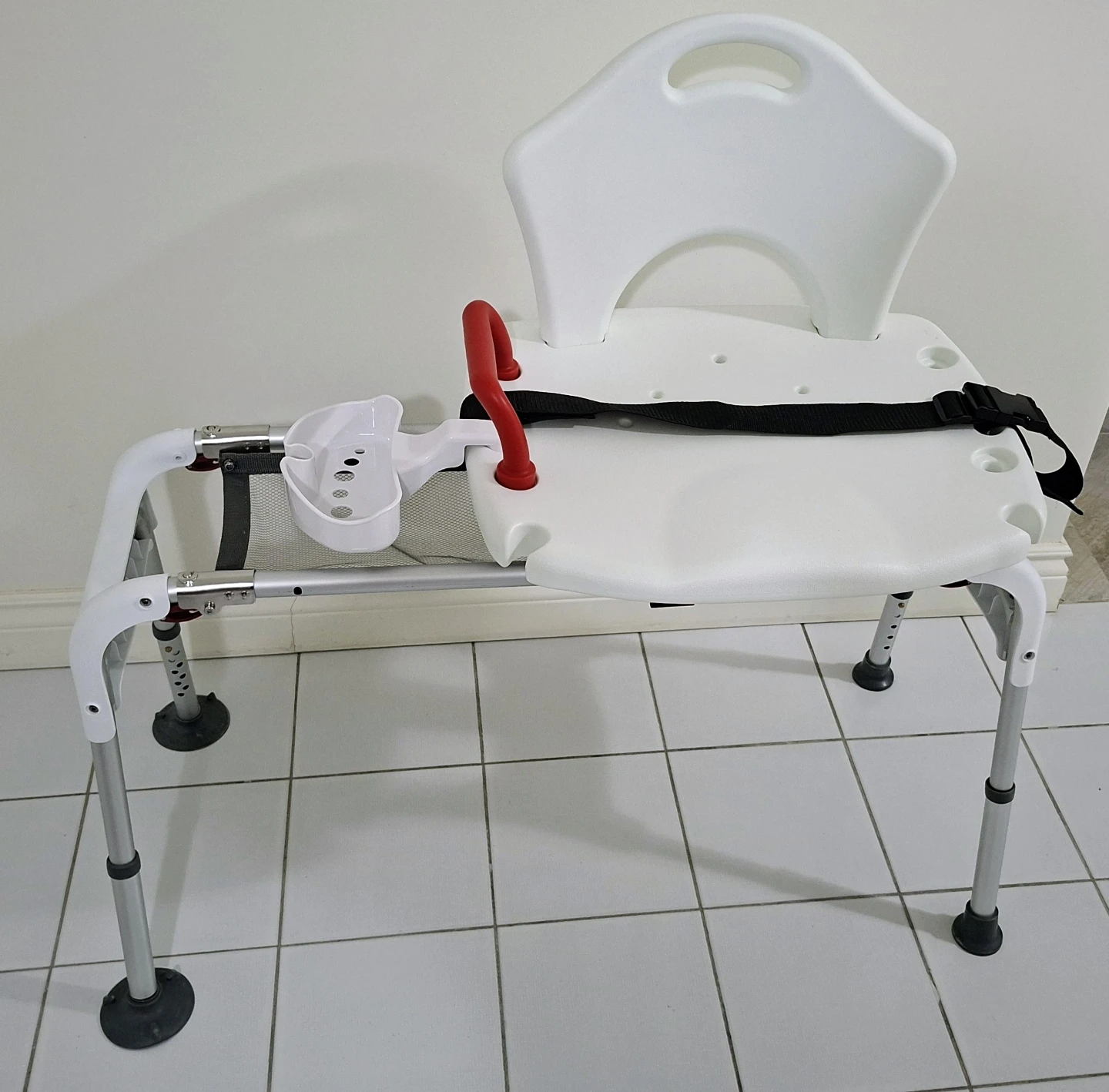 Shower Transfer Bench with Backrest