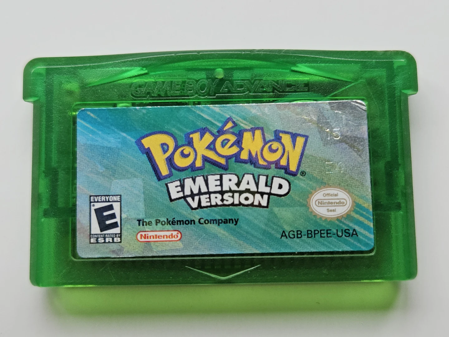 Authentic Pokemon Emerald GBA