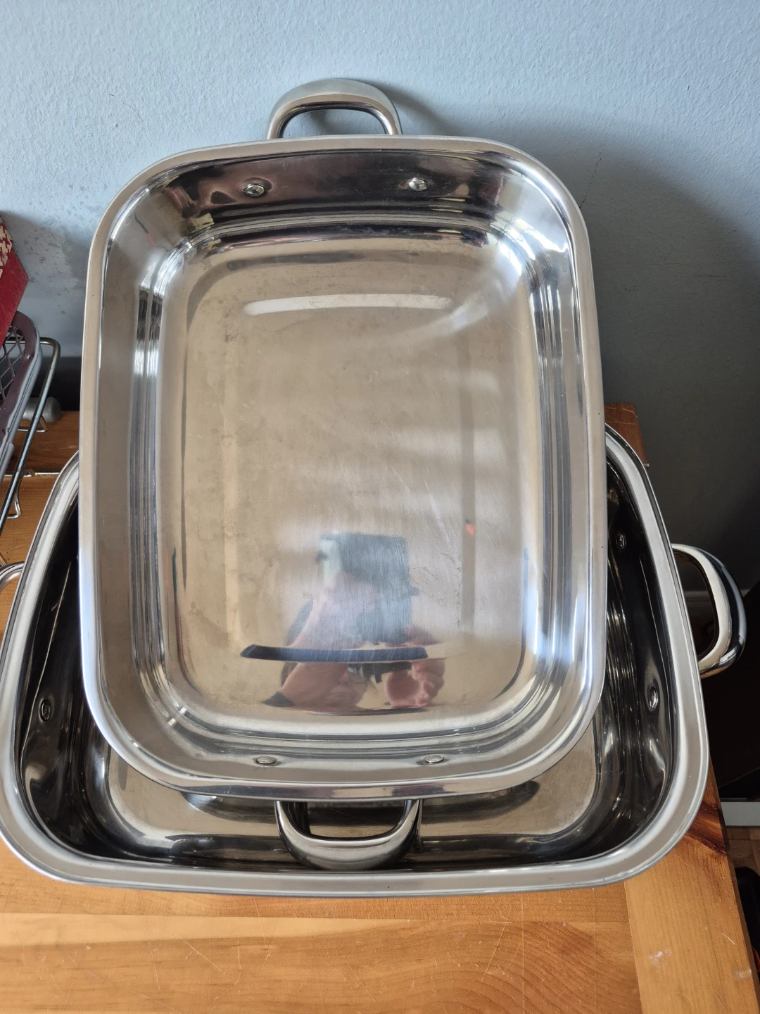 KitchenAid Stainless Steel Roasting Pan Set - photo 2