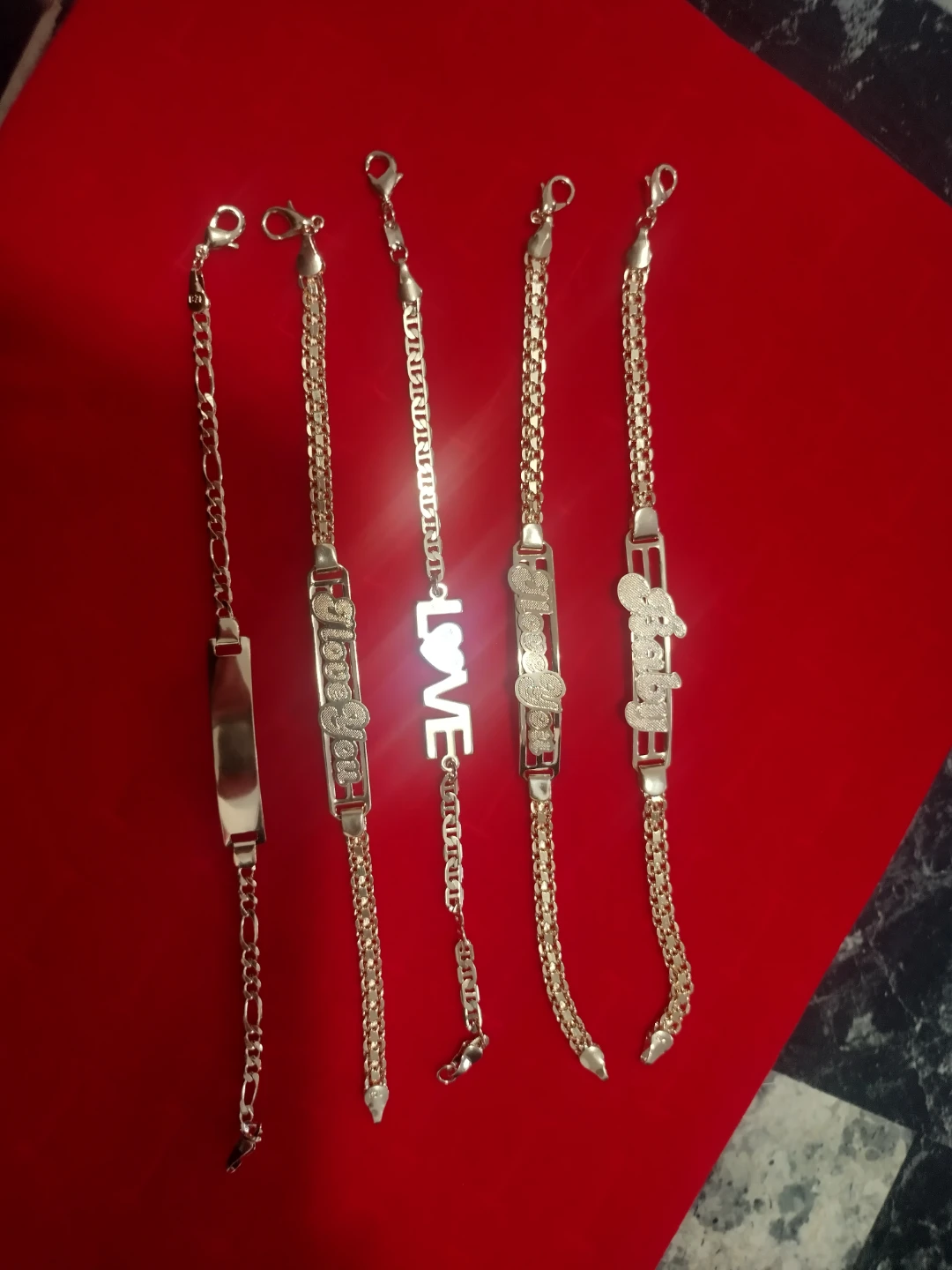 Lot of 5 Goldfilled Plated  Bracelets - photo 4