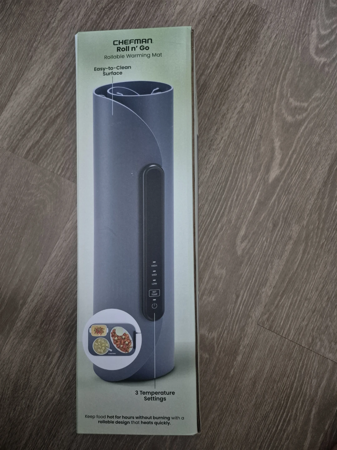 CHEFMAN Roll n' Go Rollable Warming Mat
