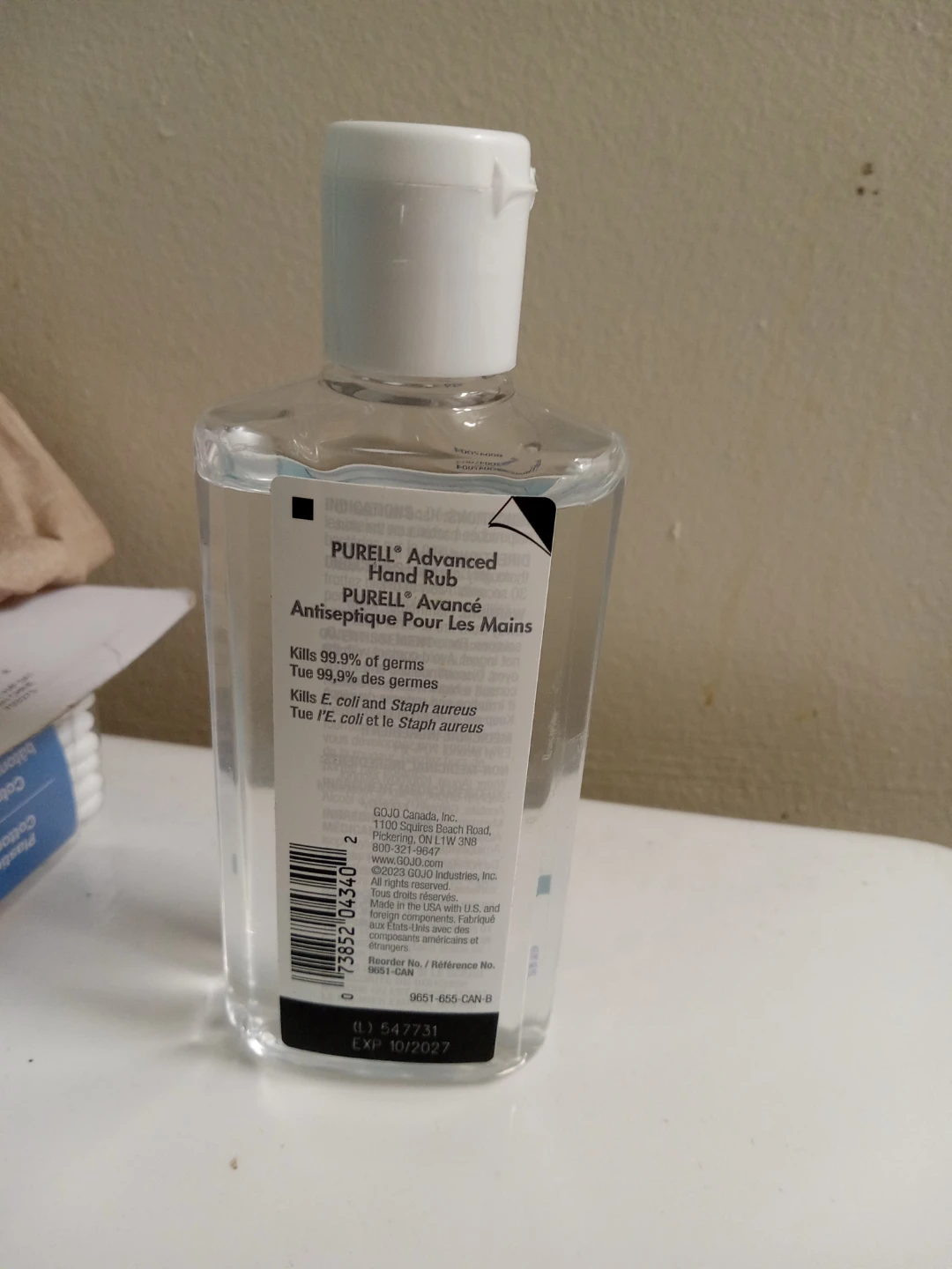 Purell Advanced Hand Rub Gel Sanitizer - 118ml