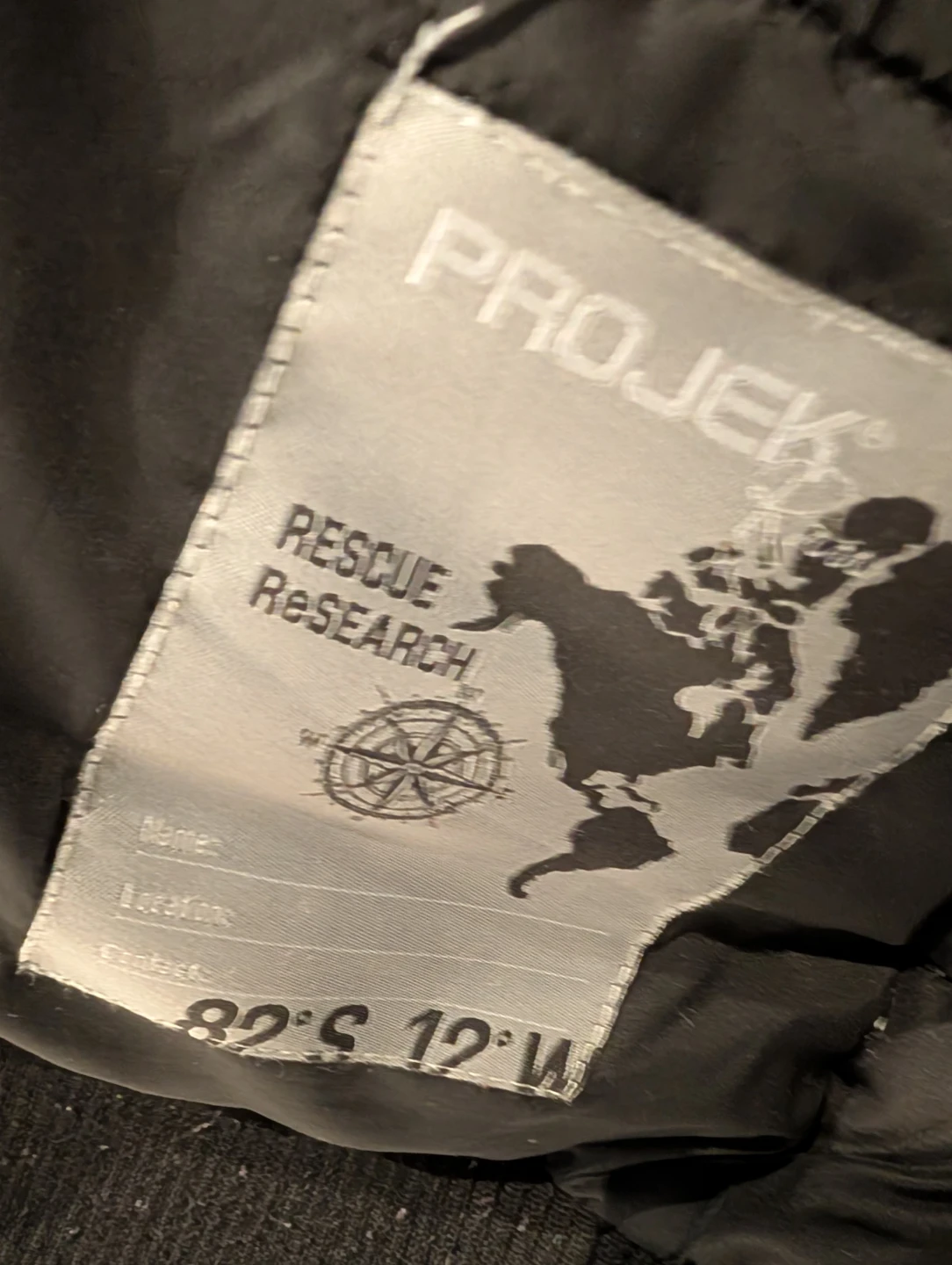 Men-PROJEK Raw Red Winter Jacket - Size Medium - photo 3