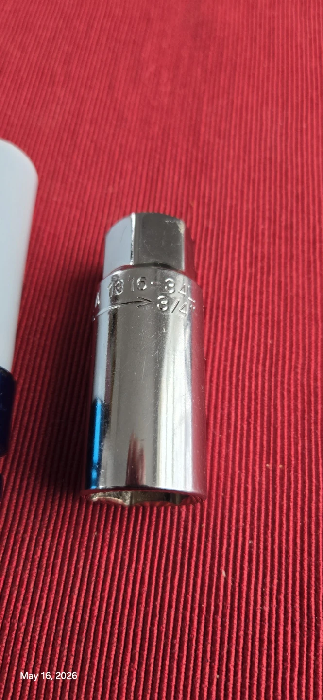 Spark Plug Socket 3/8" Drive 13/16" and 3/4"