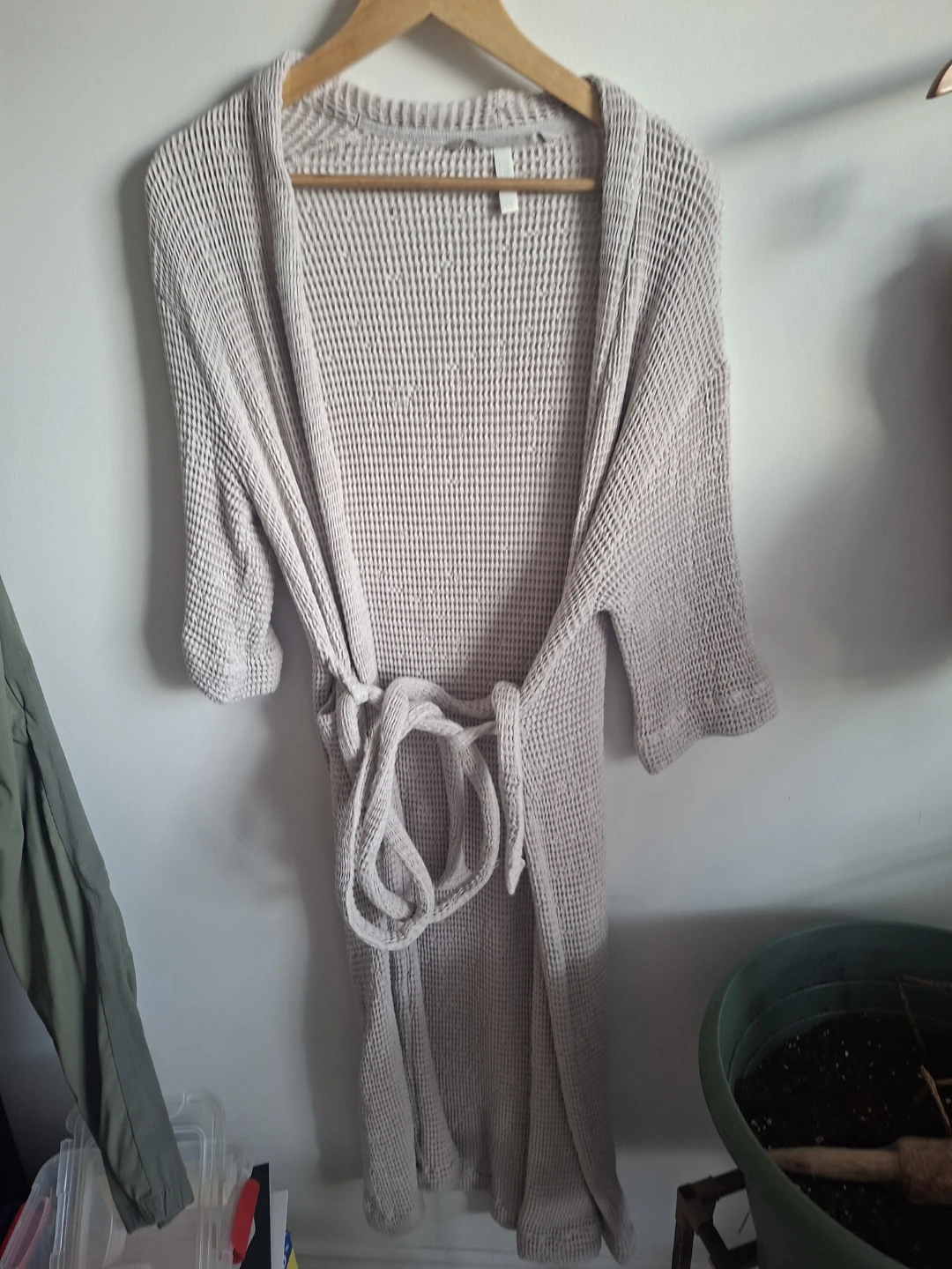 Simons/Miiyu Waffle Knit Robe/Cardigan (S/M)