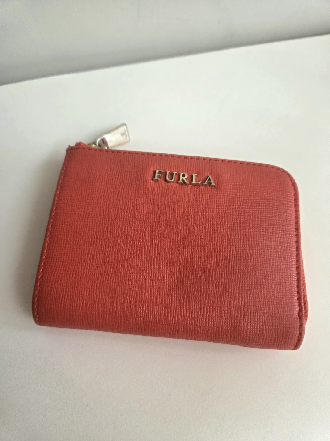Furla Red Genuine Leather Wallet | With box