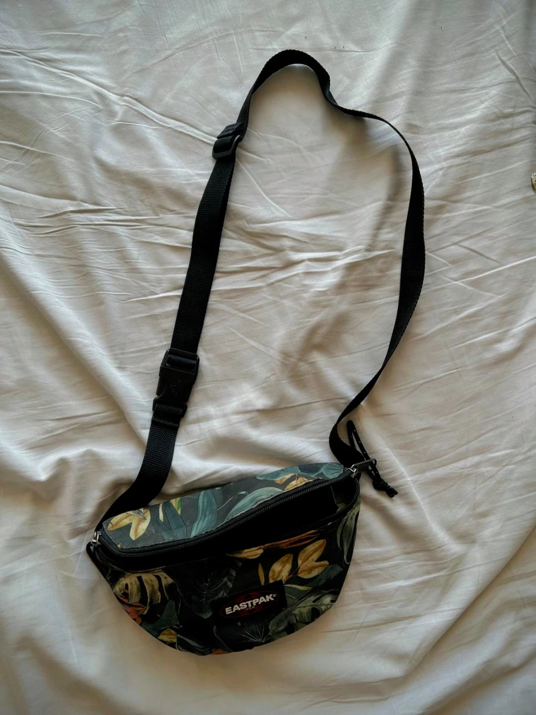 Eastpak Fanny Pack - Tropical Leaf Print