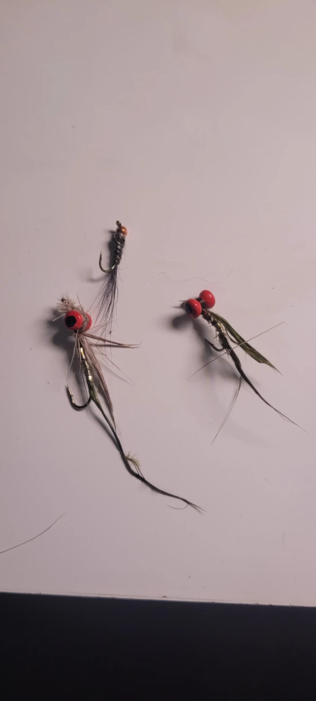 3 Fishing Flies great for cutthroat trout