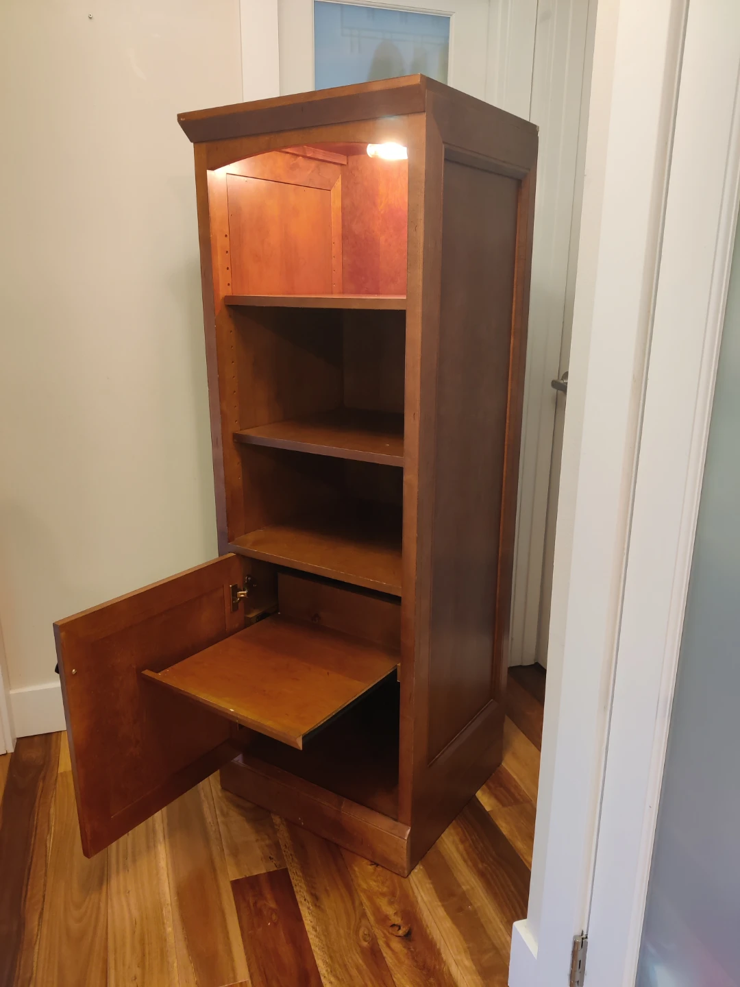Wooden Cabinet with Interior Light - photo 3