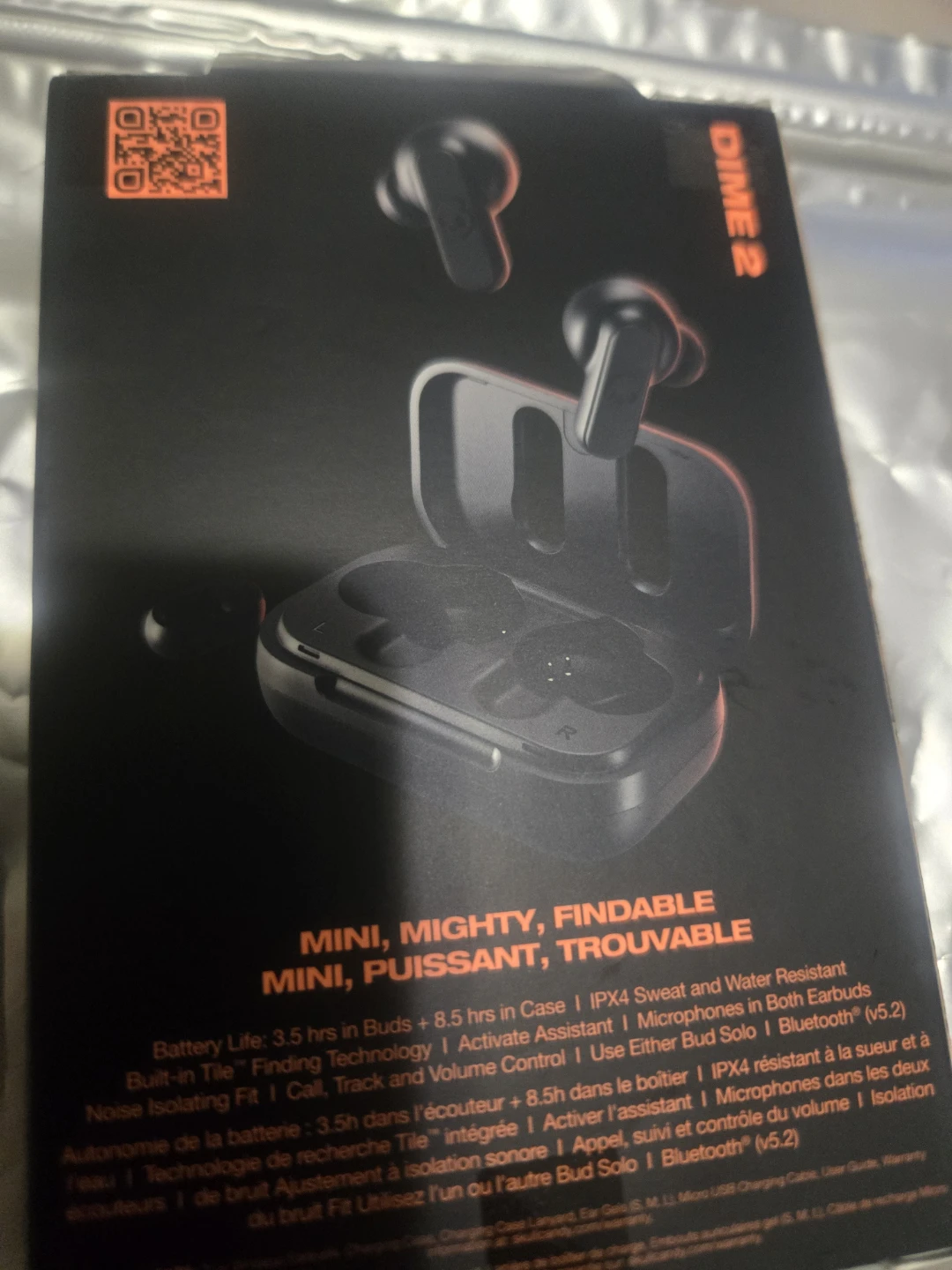 Skullcandy Dime 2 True Wireless Earbuds - Black - photo 2