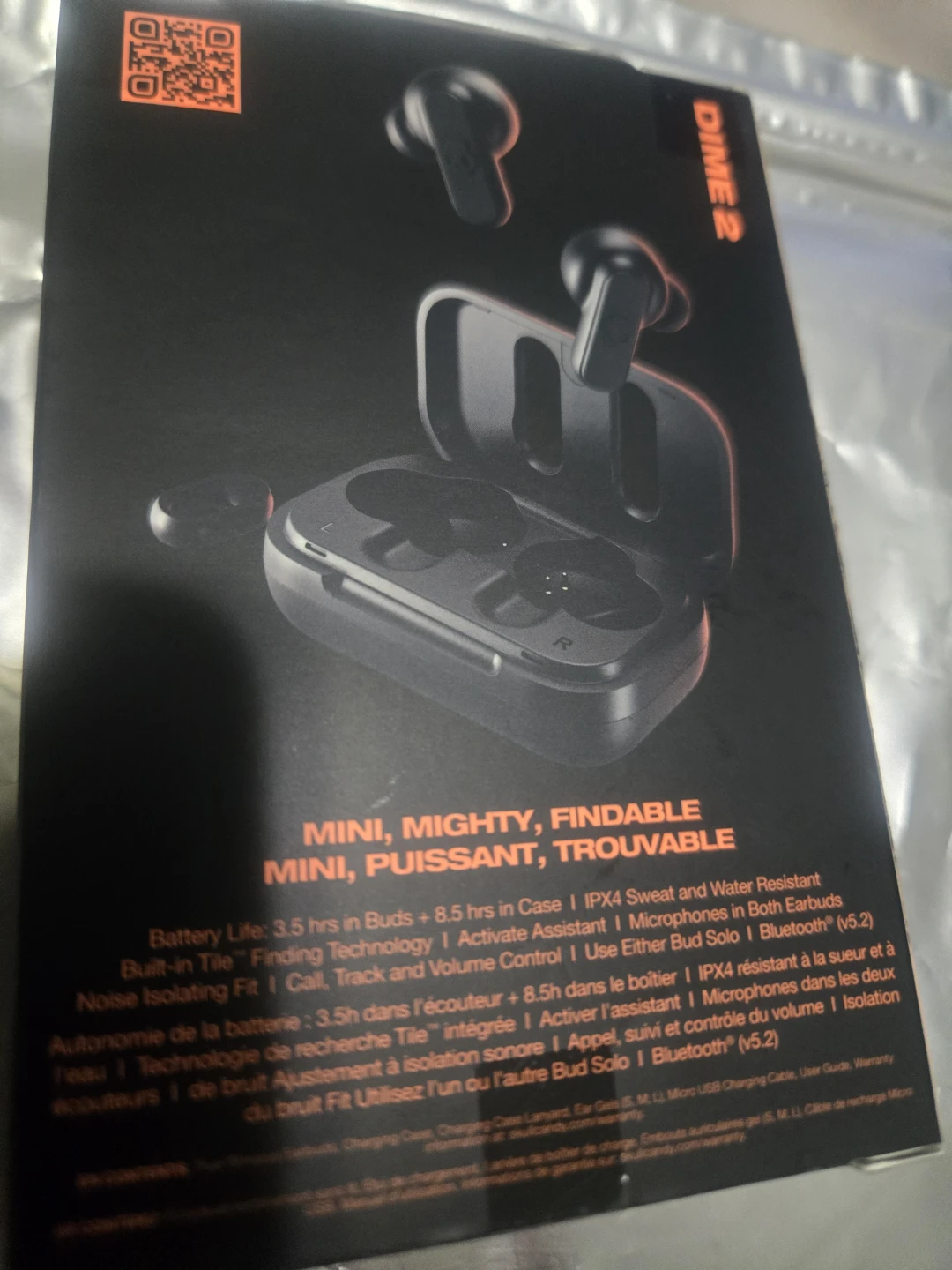 Skullcandy Dime 2 True Wireless Earbuds - Black - photo 3