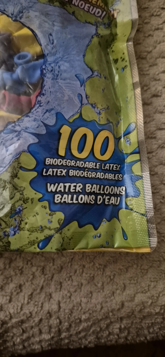 ZORBS 100 Biodegradable Latex Water Balloons - photo 2