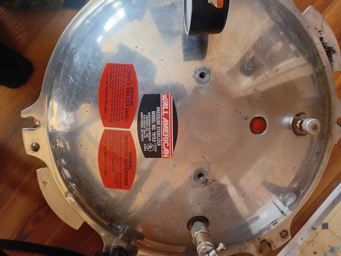 All American Pressure Cooker / Canner Model 915 - photo 5