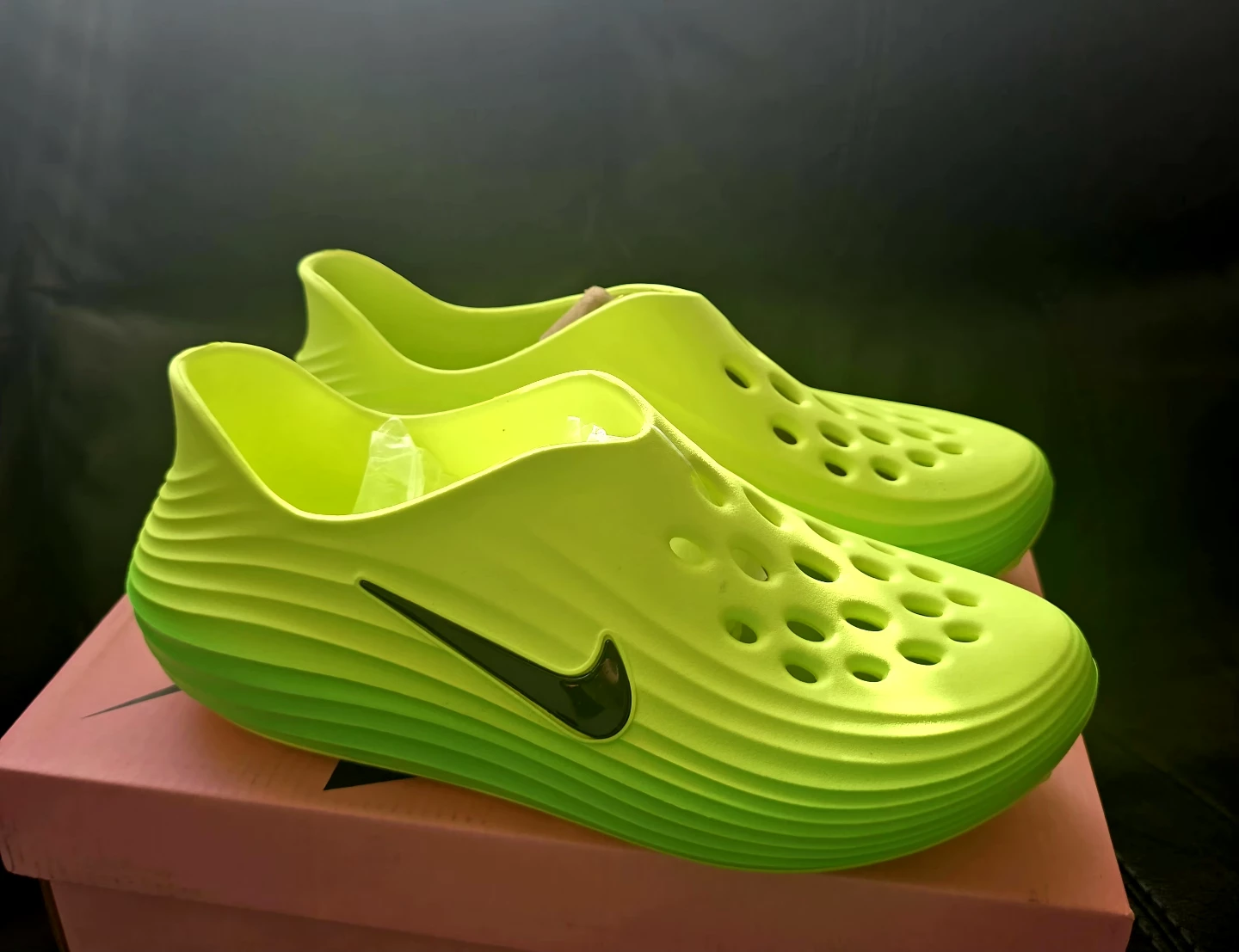 Brand new Nike ReactX Rejuven8 foam slep on shoes - photo 3