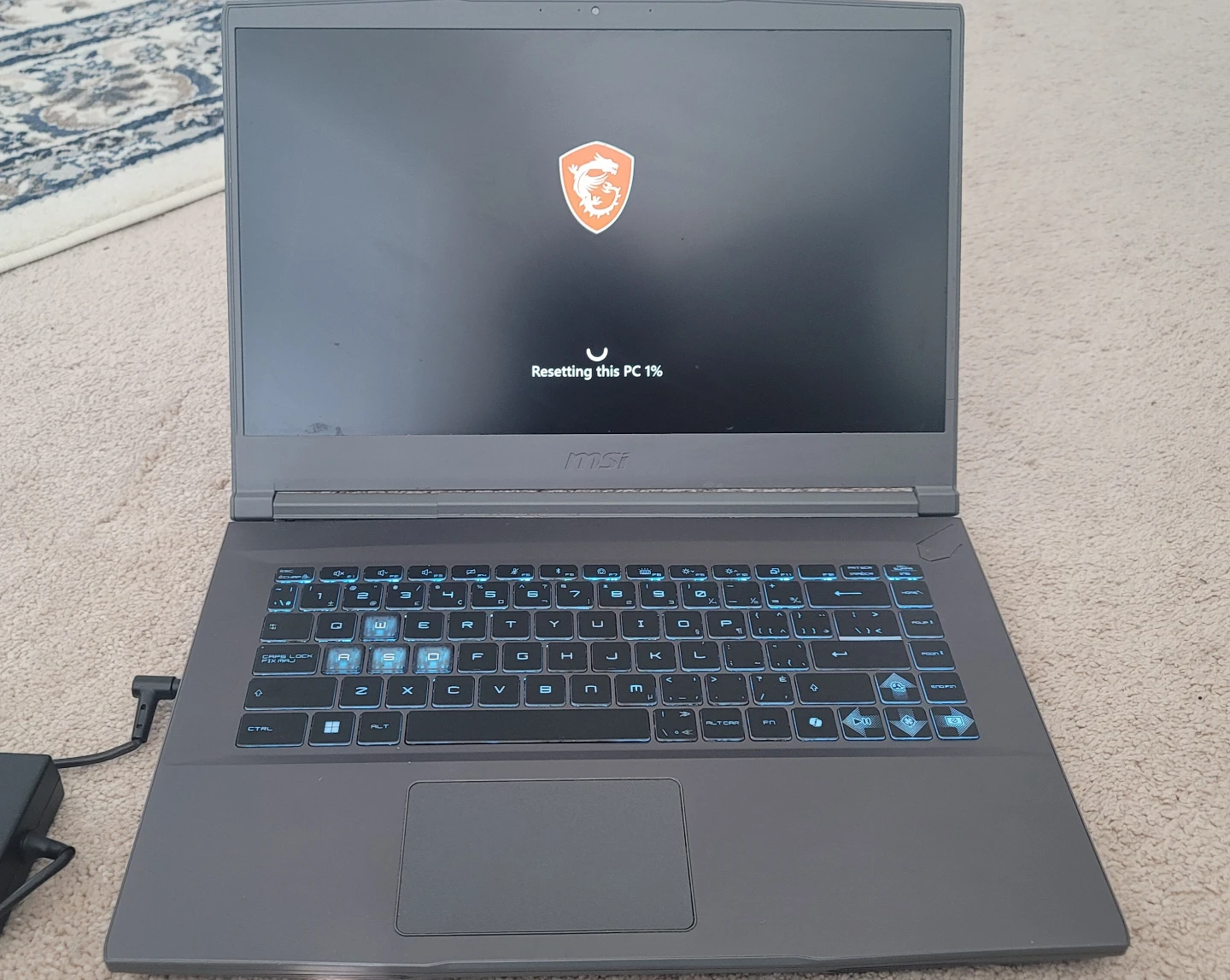 MSI Thin 15 B13VF gaming laptop