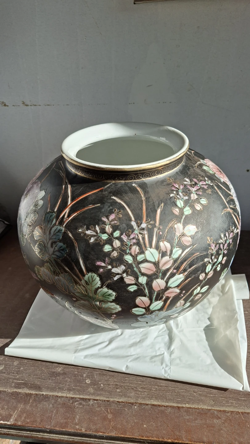 Decorative Vase with Floral Design - photo 2