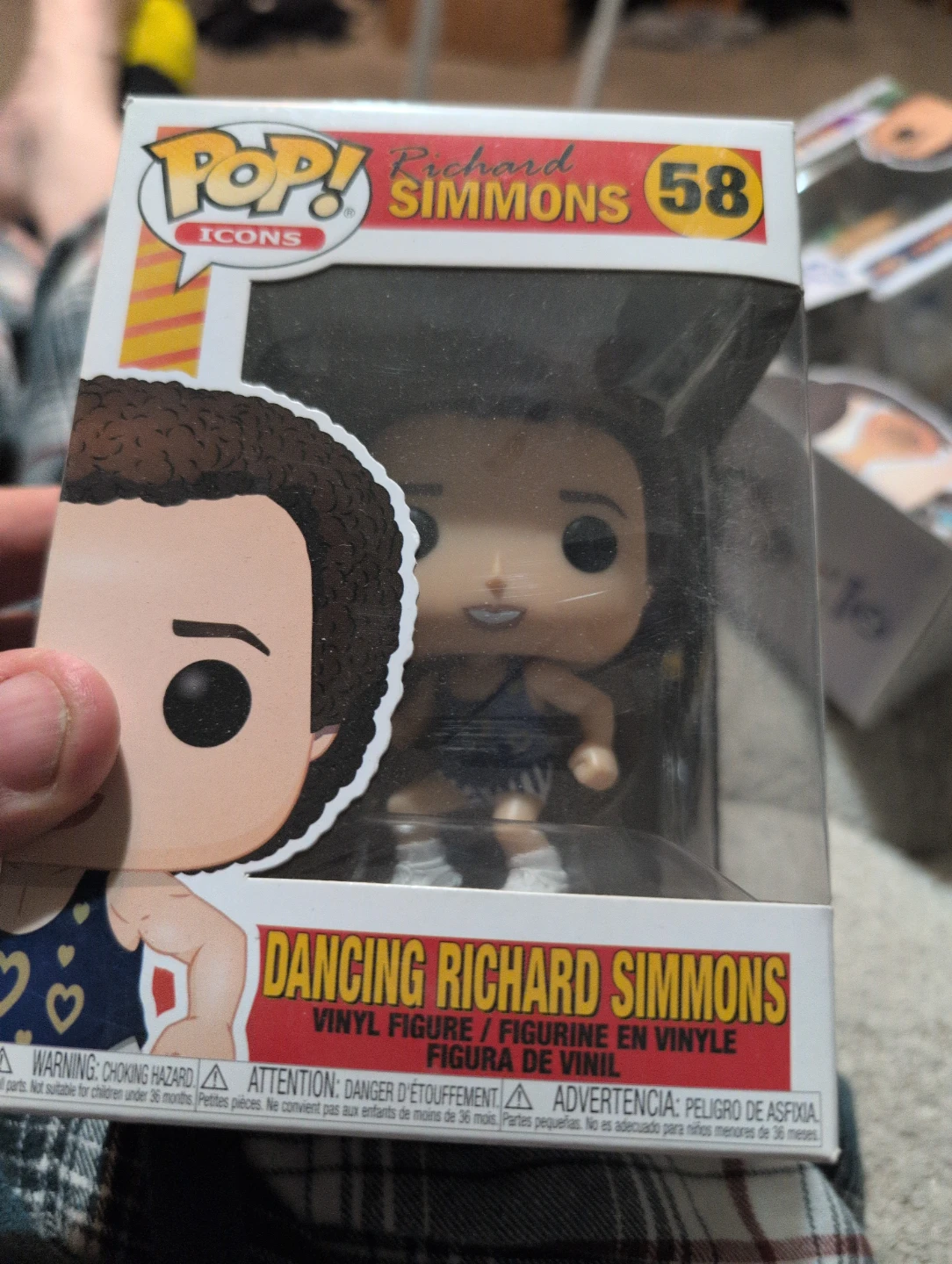 Funko Pop! Richard Simmons Dancing Vinyl Figure #58