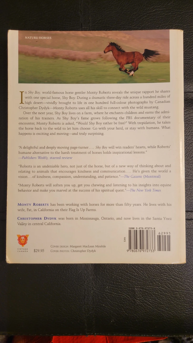 Shy Boy: The Horse That Came From The Wild by Monty Roberts - photo 2