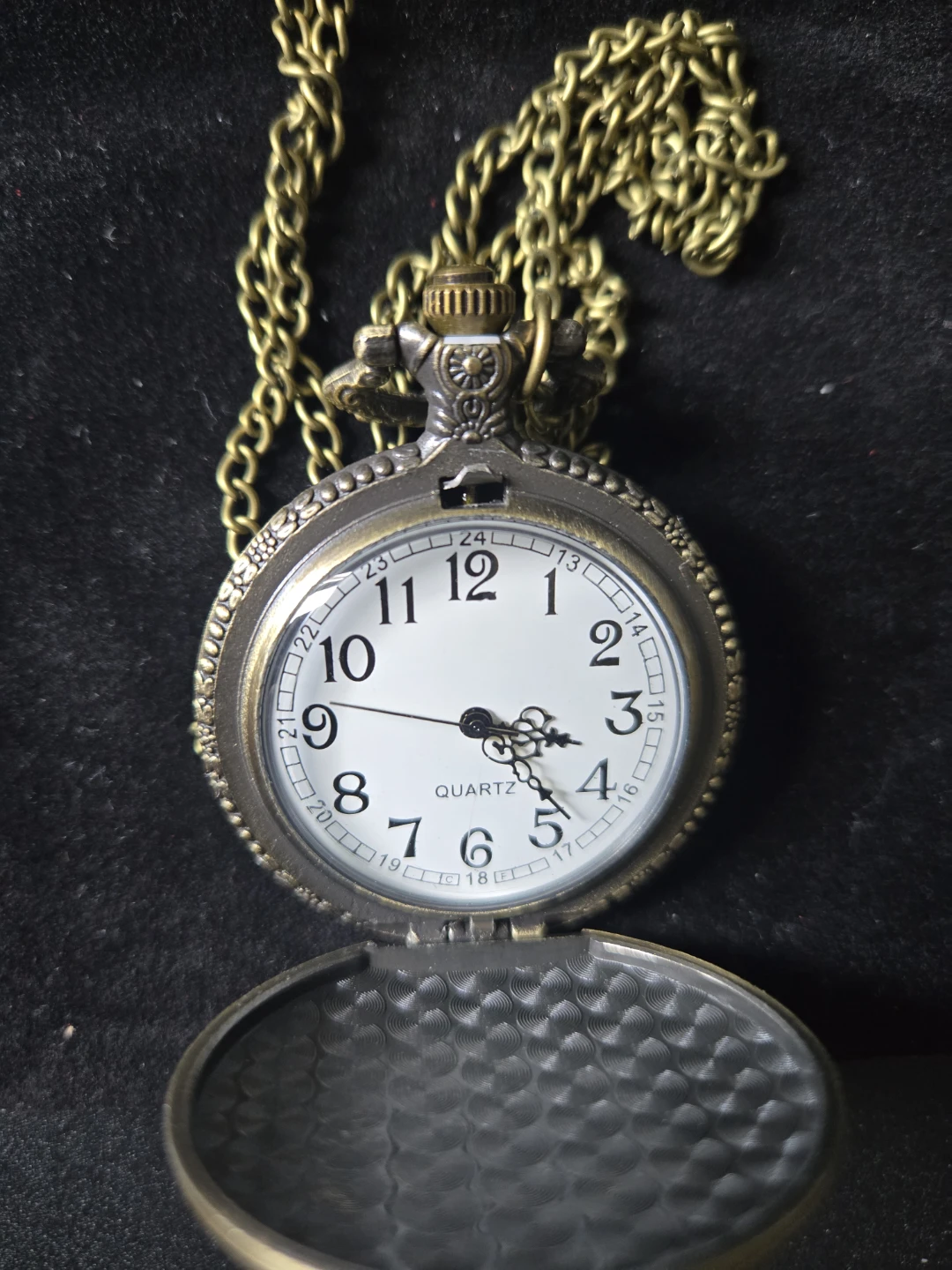Motorcycle Pocket Watch with Chain - photo 2