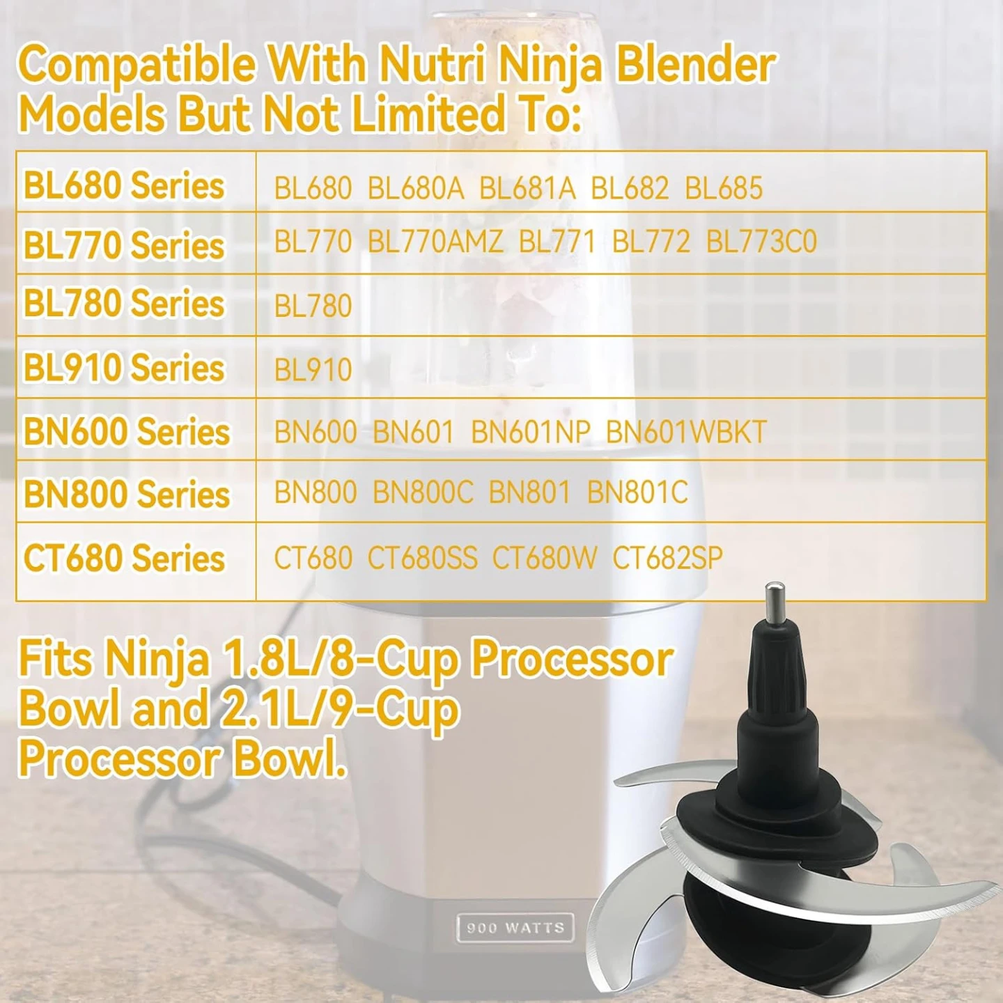 Ninja 4-Blade Replacement for Blender/Processor - photo 3