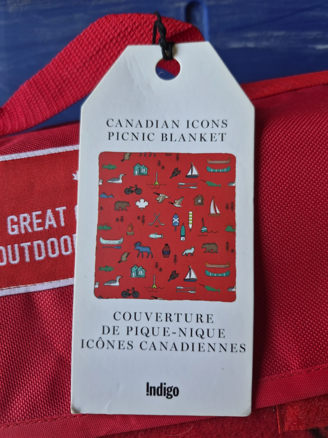 Indigo Canadian Icons Picnic Blanket - photo 2