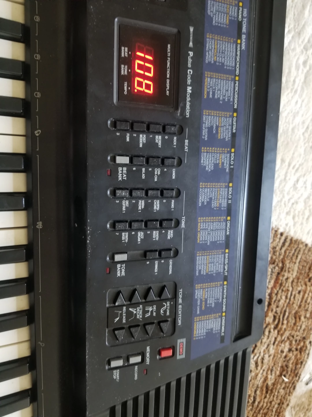 Casio CT-656 CTK-656 Keyboard - photo 2