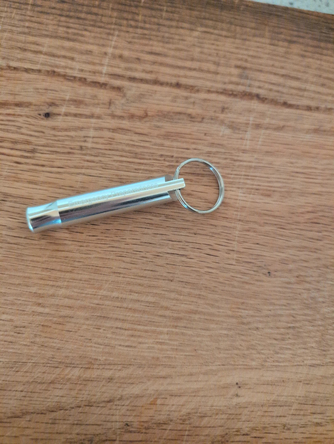 Acme Metal Whistle with Keychain