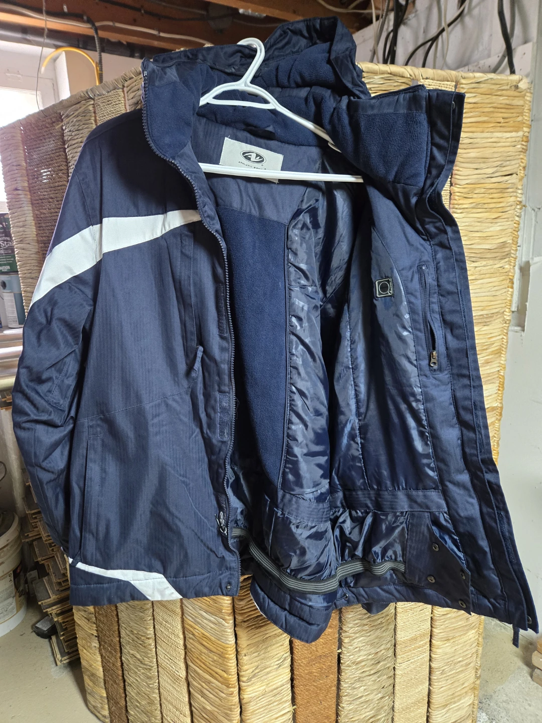 Athletic Works Navy Blue Ski Jacket - photo 4