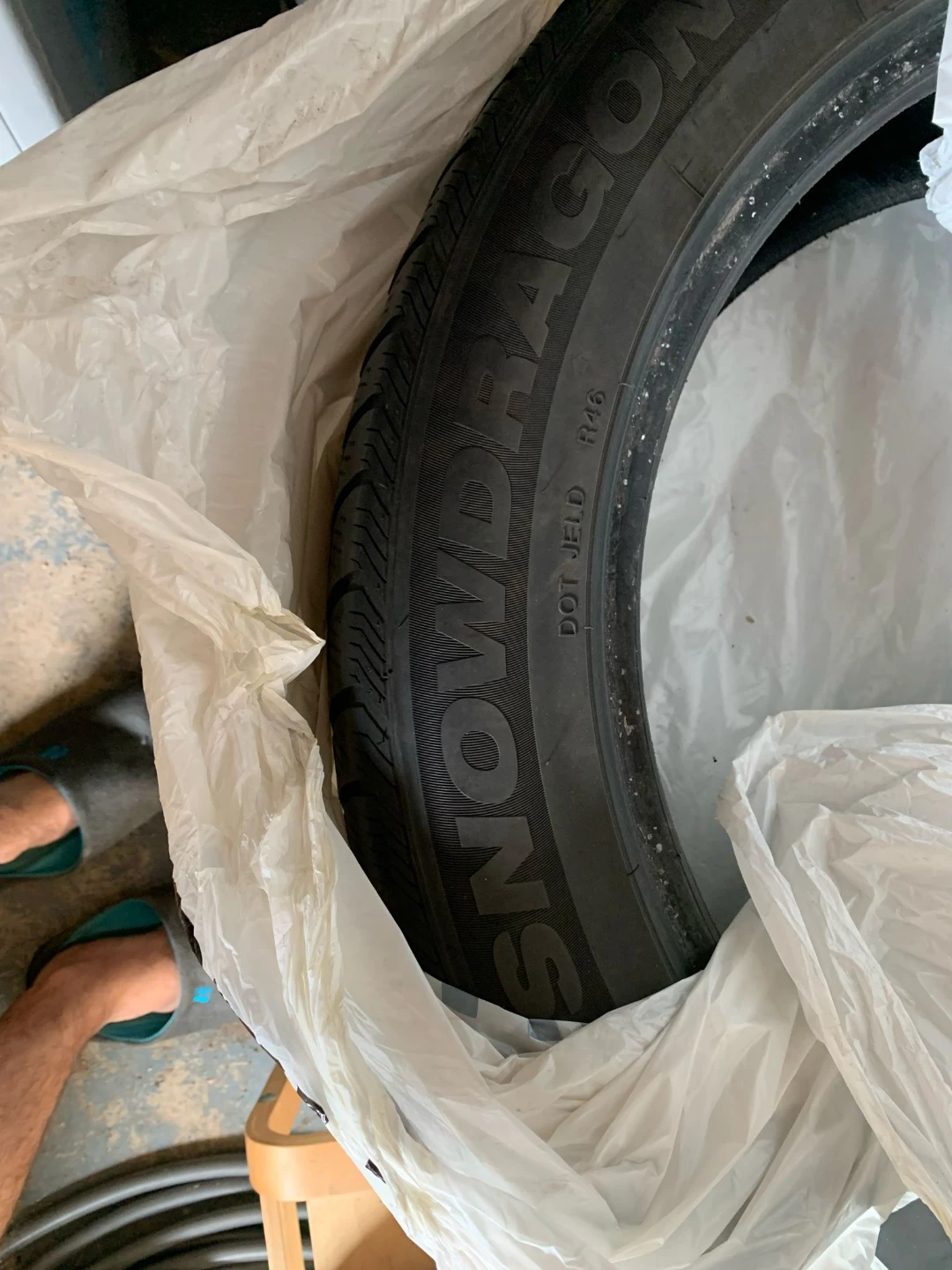 225/55R19 Snowdragon uhp  3x tires Winter tires - photo 2