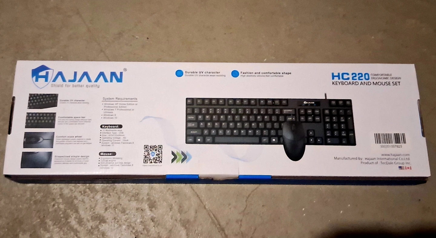 Hajaan HC220 Keyboard and Mouse Set - photo 2