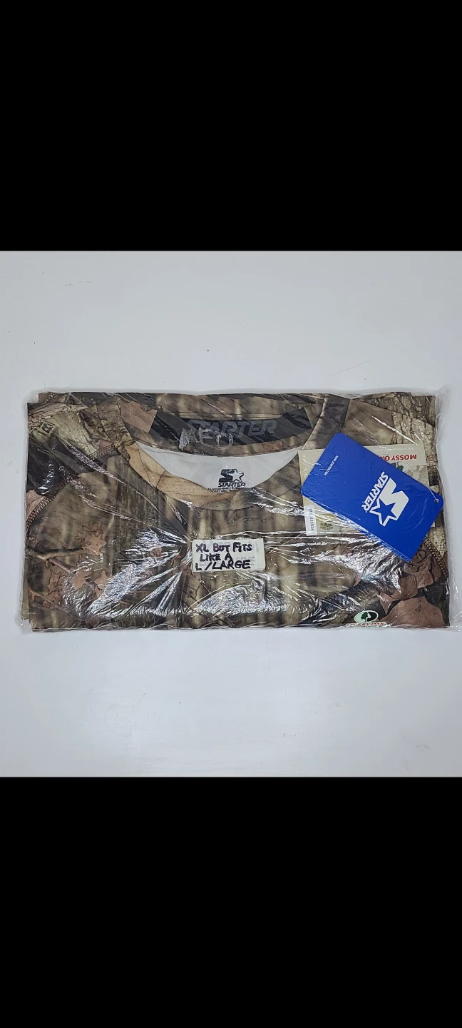 NEW Large STARTER Camo Long Sleeve, Mossy Oak - L - photo 2