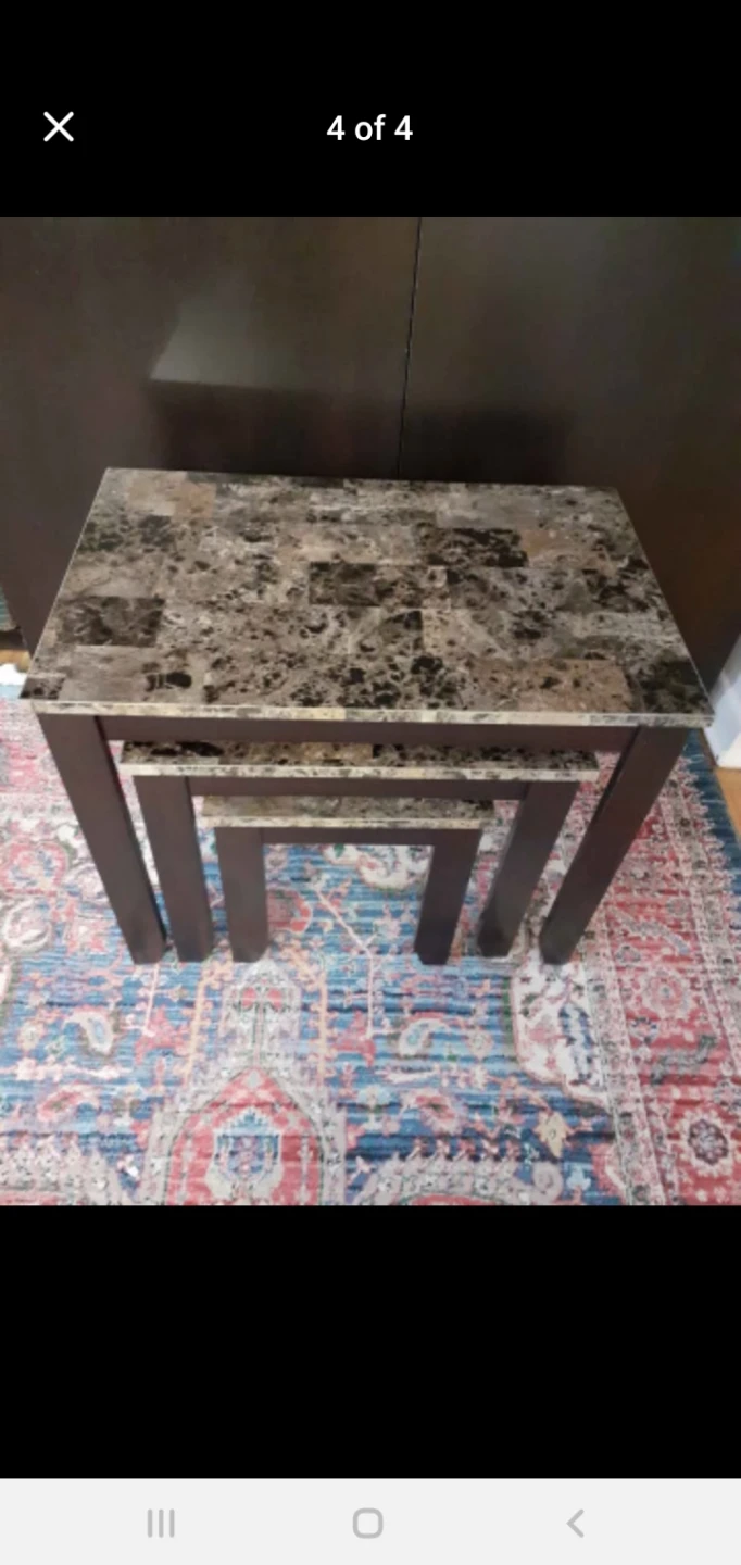 Nesting coffee Tables - Set of 3 - photo 2