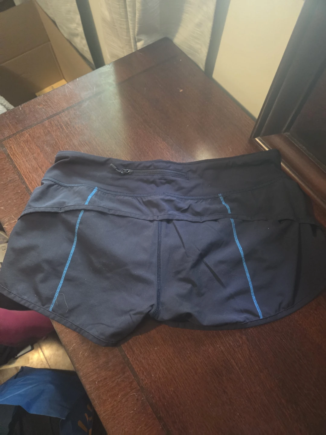 Lululemon Navy Blue Running Shorts - photo 2