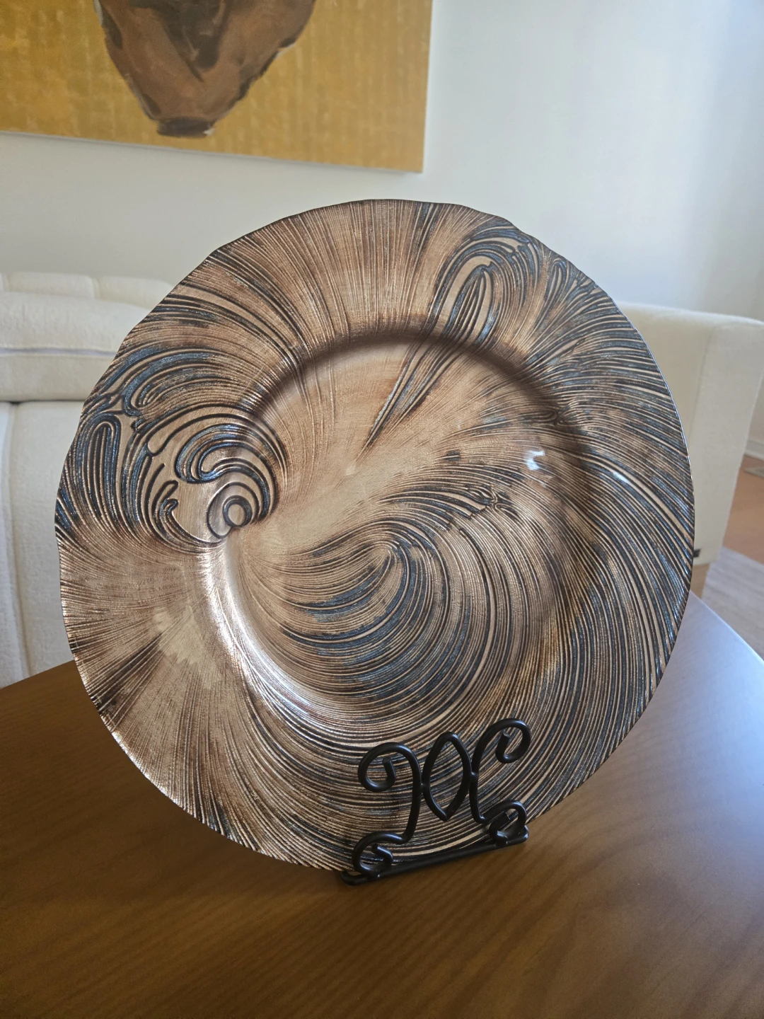 Decorative Charger Plate - photo 3