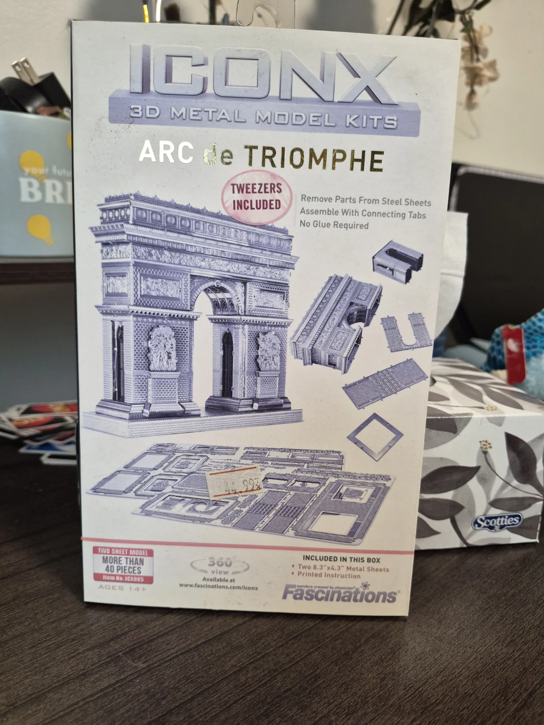 ICONX 3D Metal Model Kit - Arc de Triomphe