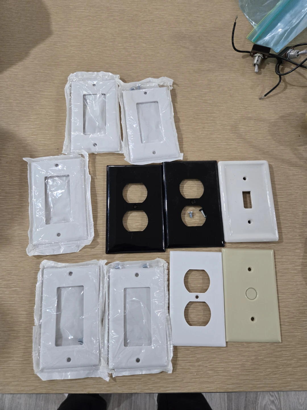 Lot of Electrical Outlet and Switch Covers