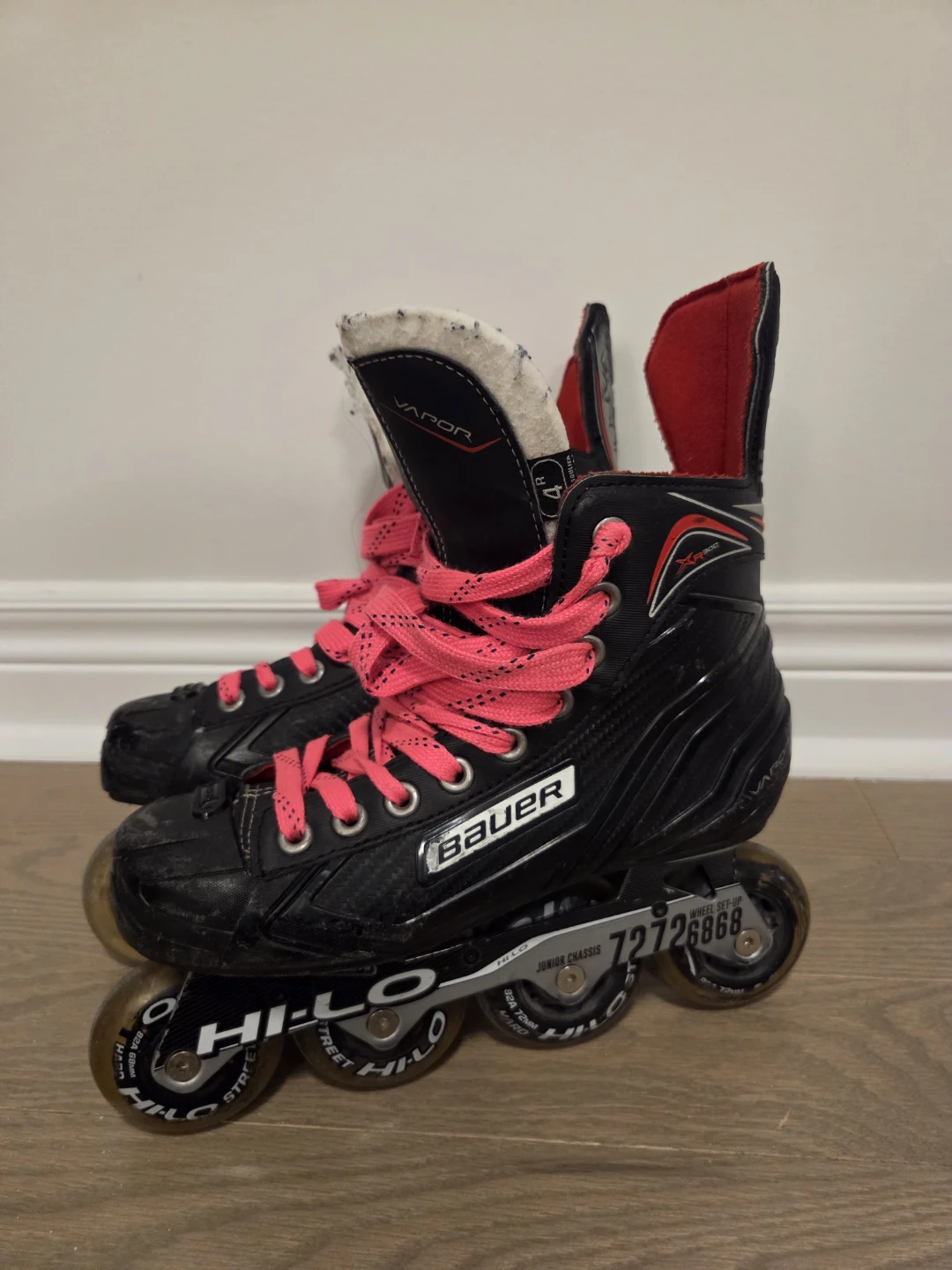 Bauer Hi-Lo Vapor XR300 Inline Skate - Size 4