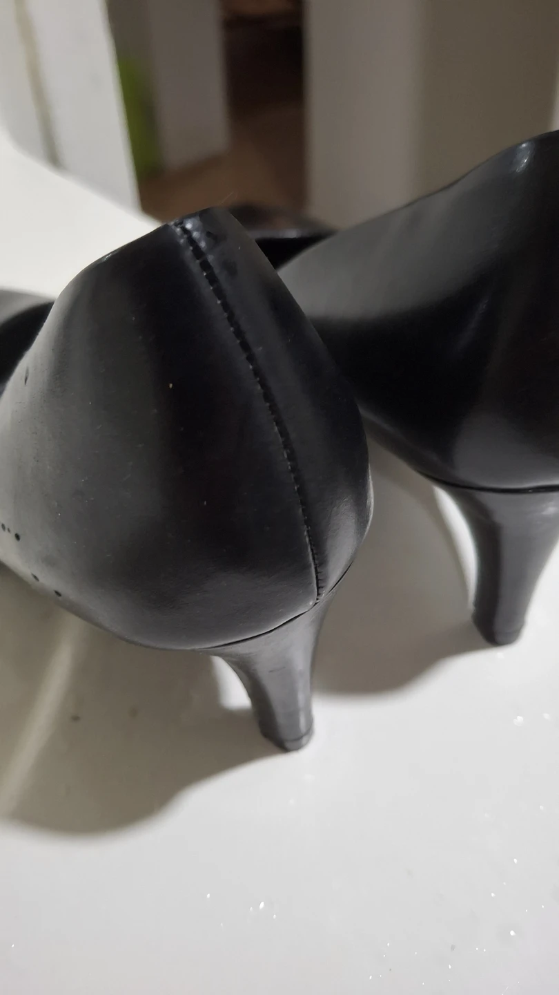 Comfortright Black Size 6 Wide Heel Pumps - photo 4