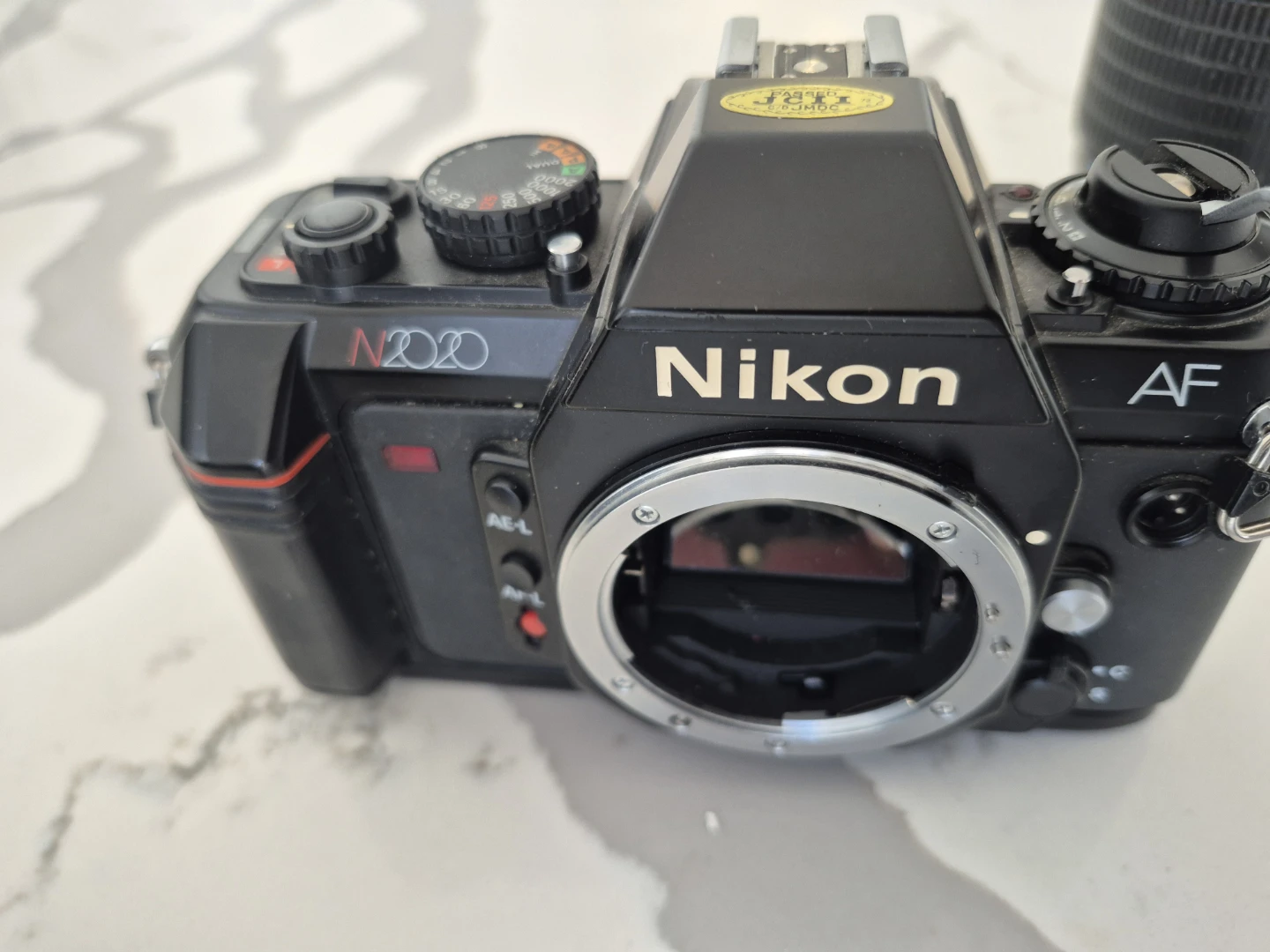 Nikon N2020 AF Camera with Lester A. Dine 105mm Lens