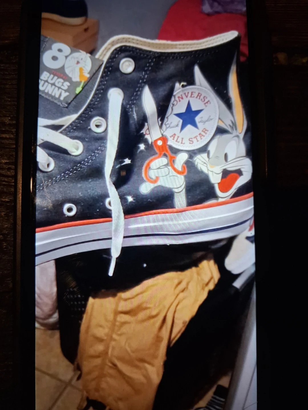 Converse Chuck Taylor All Star High Top Bugs Bunny Shoes - photo 2