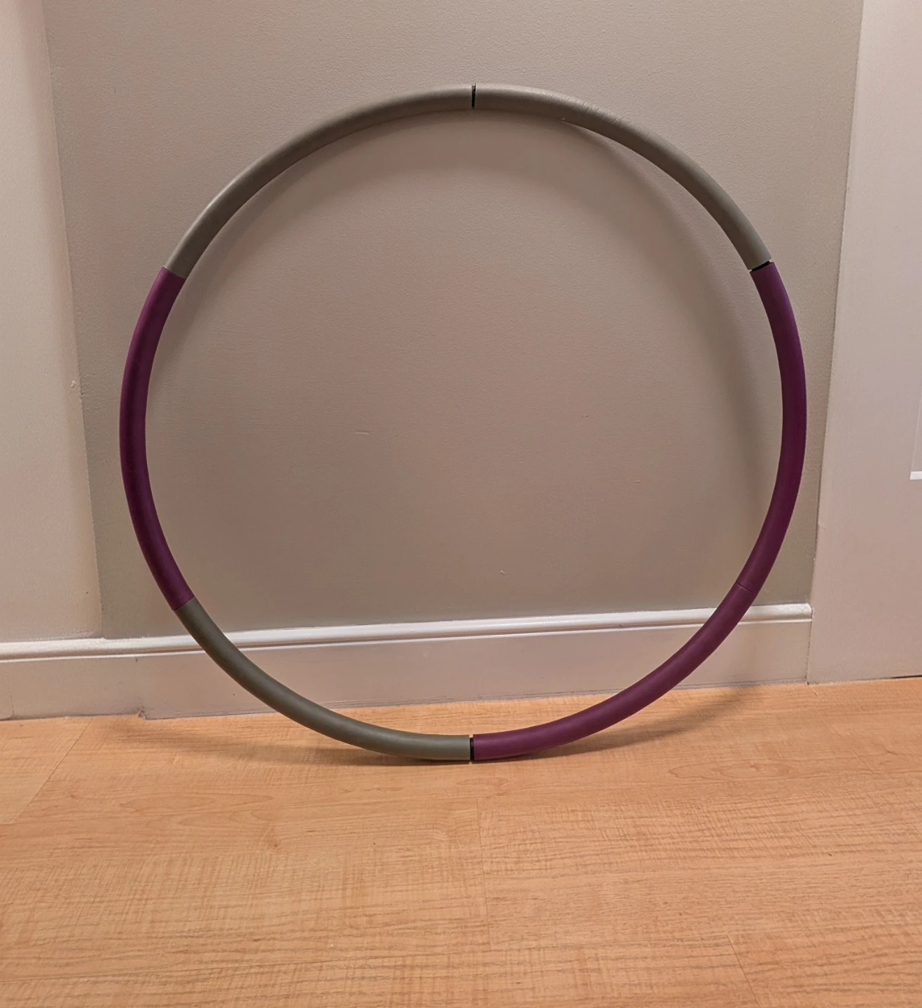 Weighted Hula Hoop - Purple/Grey