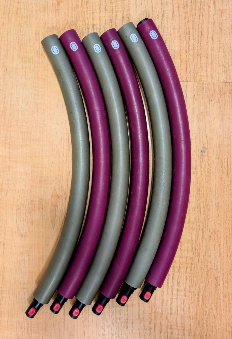 Weighted Hula Hoop - Purple/Grey - photo 2