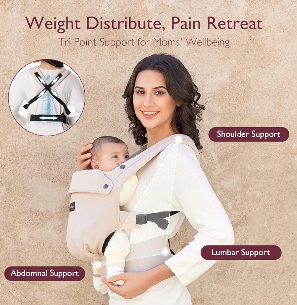 Momcozy Baby Carrier - Beige brand new - photo 4