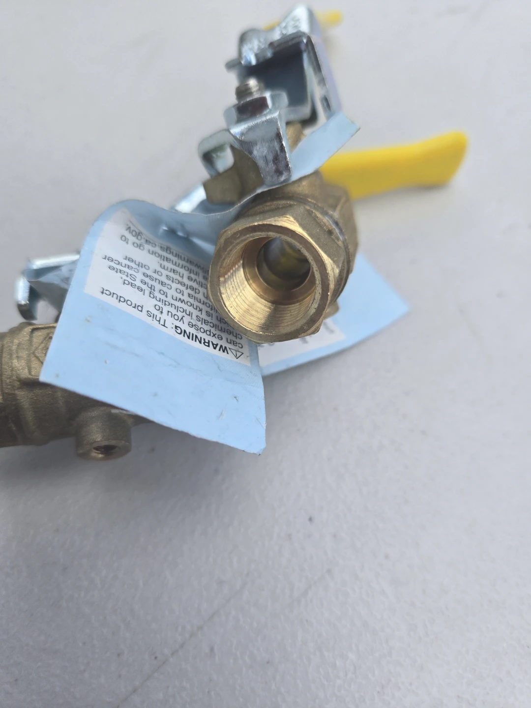 Brass Ball Valve 3/8" FNPT CWUTIN - photo 3
