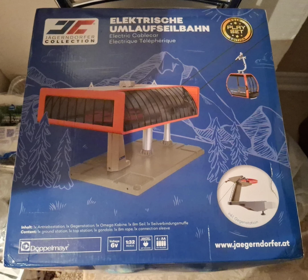 Jägerndorfer Collection Electric Cable Car Playset
