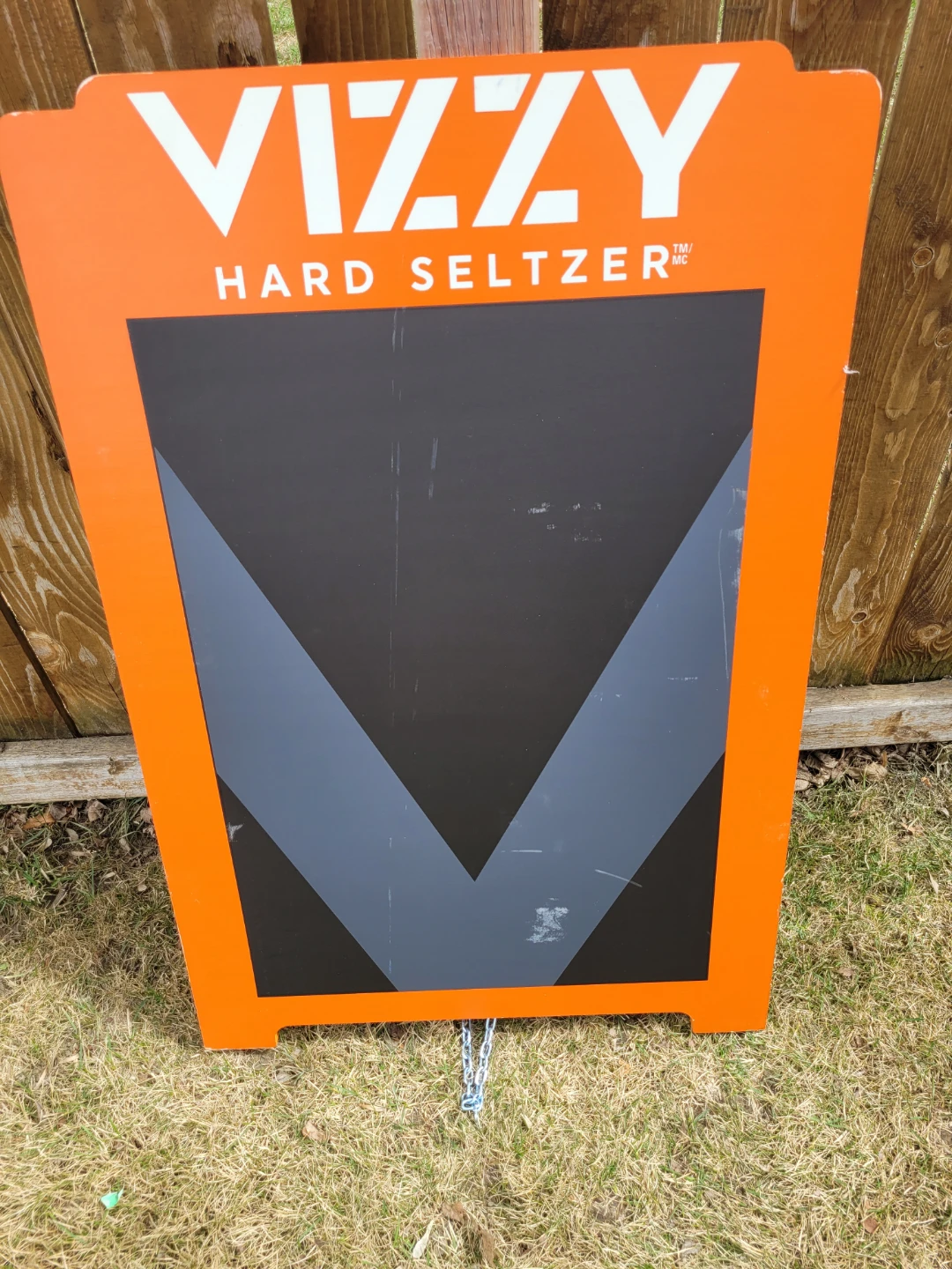 Vizzy Hard Seltzer A-Frame Sign - photo 3