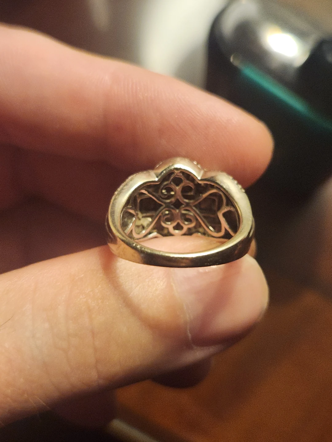 Diamond Ring 10k/genuine diamonds. - photo 4