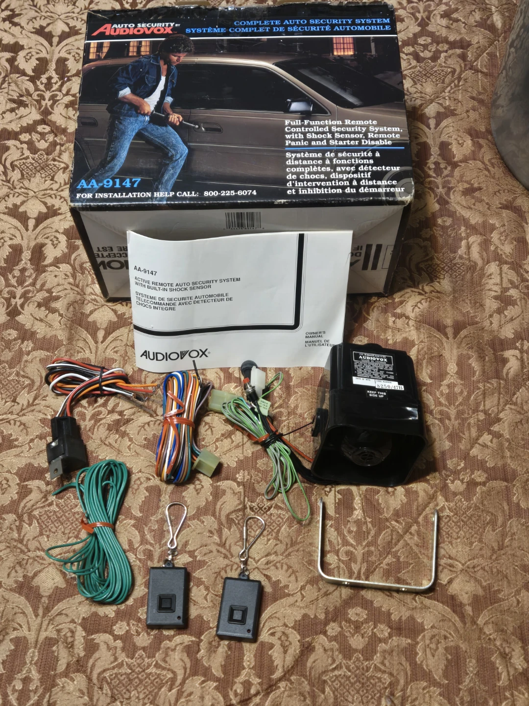 Audiovox AA-9147 Full-Function Remote Auto Security System