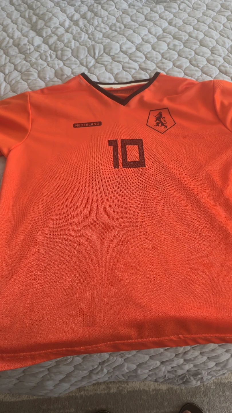 Orange Sneijder #10 Nederland Soccer Jersey - Size L